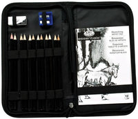 Set per schizzi Royal & Langnickel in astuccio - set di 14 pezzi