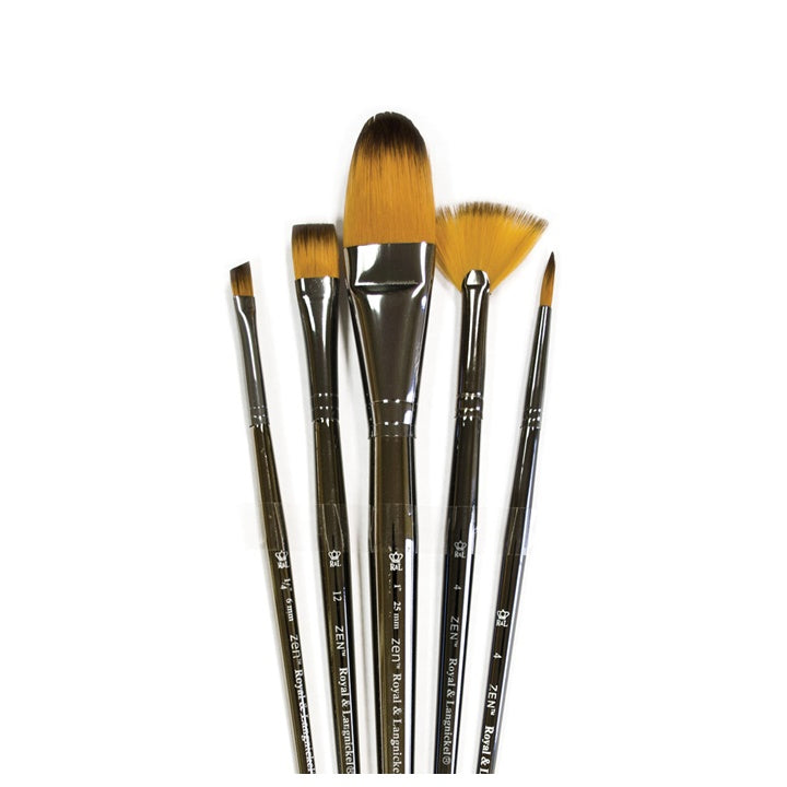 Set di pennelli ovali Royal and Langnickel Zen 73