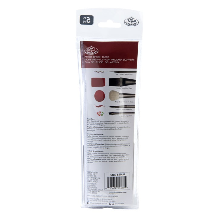 Set di pennelli Royal and Langnickel Serie Zen 83