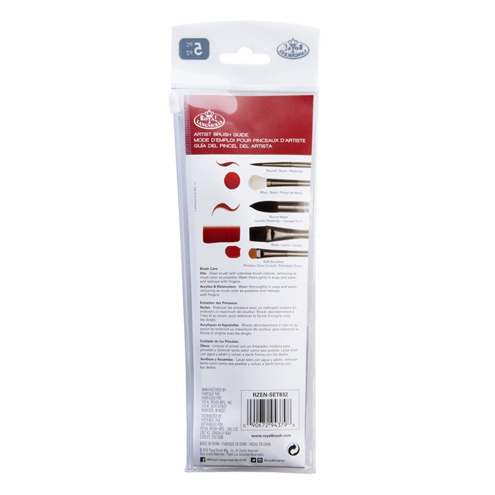 Set di pennelli versatili Royal and Langnickel Serie Zen 83