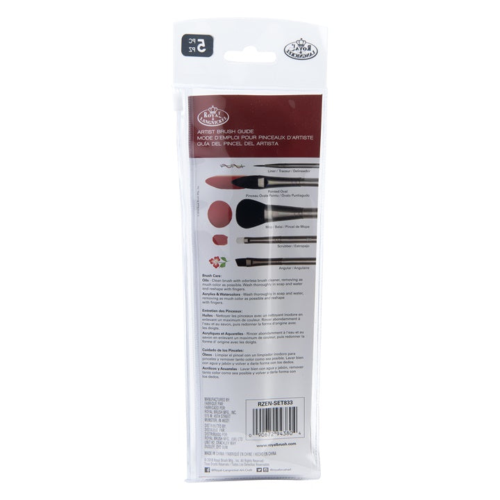 Set di pennelli per acquerello Royal and Langnickel Zen 83