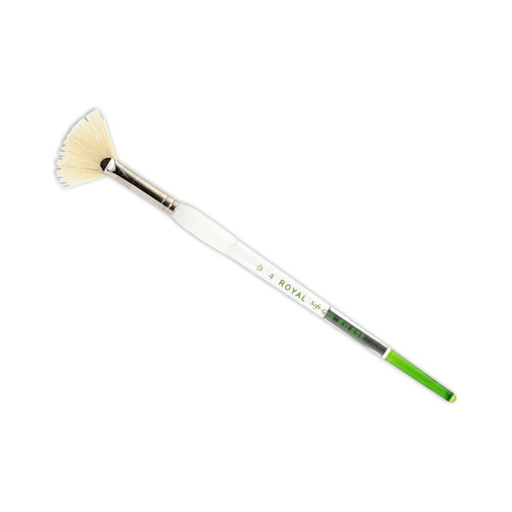 Pennello a ventaglio Royal & Langnickel Soft-Grip - n. 4