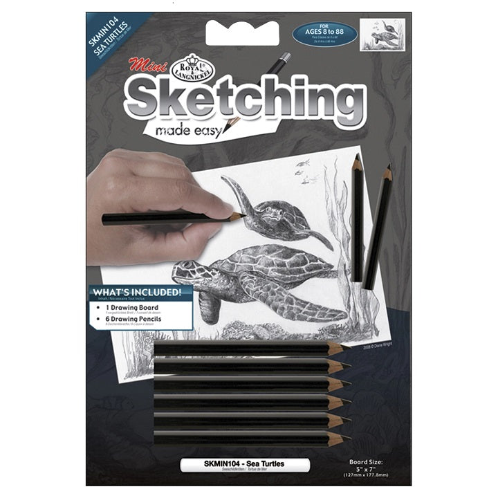 Set da disegno creativo - Tartarughe A5