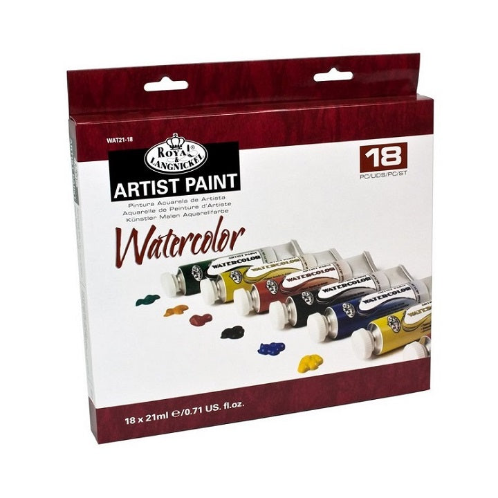 Set dei colori ad acquerello Royal & Langnickel - 18x21 ml