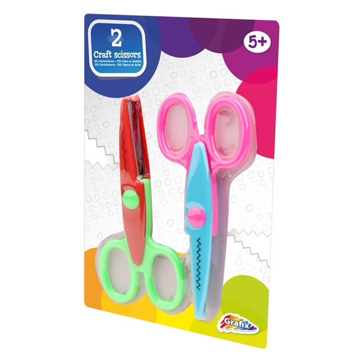 Forbici per decorazione Grafix - 2 pezzi