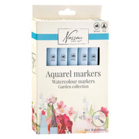Set di pennarelli ad acquerello Nassau Garden Collection - 7 pezzi