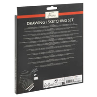 NASSAU Set da disegno / schizzo per belle arti 24 pezzi