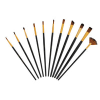 Set di pennelli NASSAU in confezione di plastica