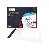 Scheda LED NASSAU luminosa per disegnare A4 con adattatore