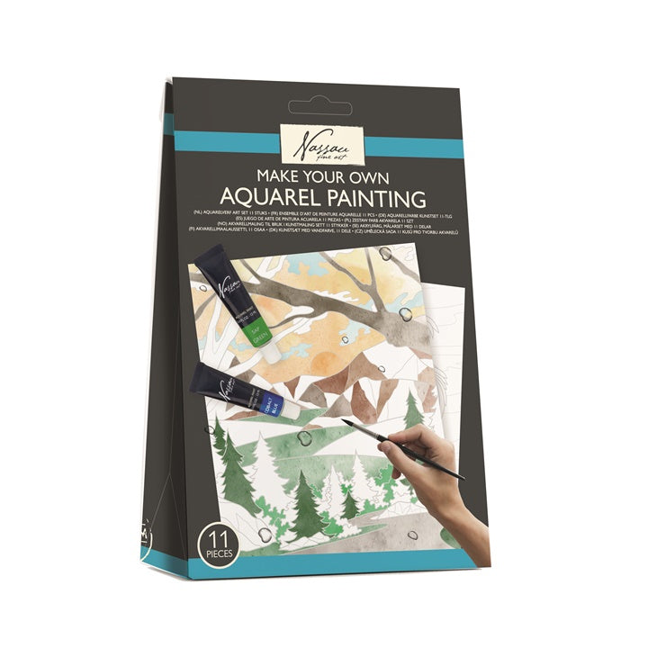 Set per pittura ad acquerello - Paesaggio