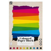 Blocco di carta a colori 24 x 34 cm 20 fogli