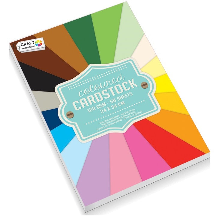 Cartone in colore Craft Sensations - 24x34 cm - 50 fogli