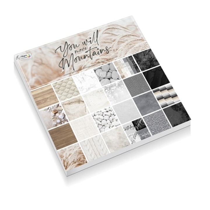 Carta per scrapbooking 24 fogli 30,5 x 30,5 - Motivo naturale