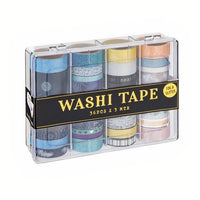 Strisce Washi - set 36 x 3 m - toni scuri