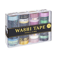 Nastri Washi - set 36 x 3 m - toni rosa