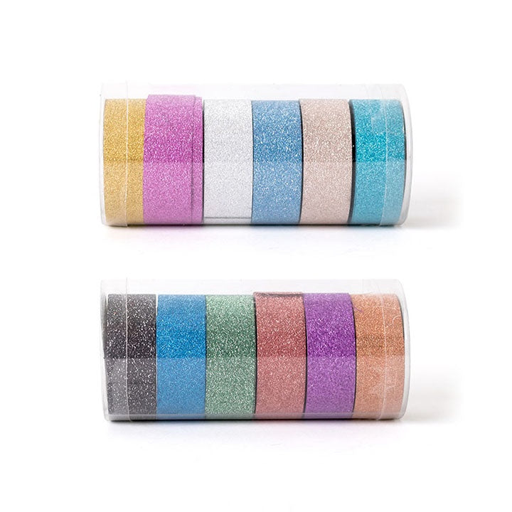 Set di strisce Washi autoadesive lucide | scegli la tonalità