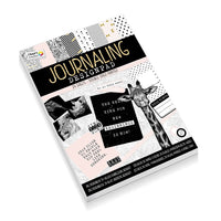 Set creativo per scrapbooking - 24 fogli - nero