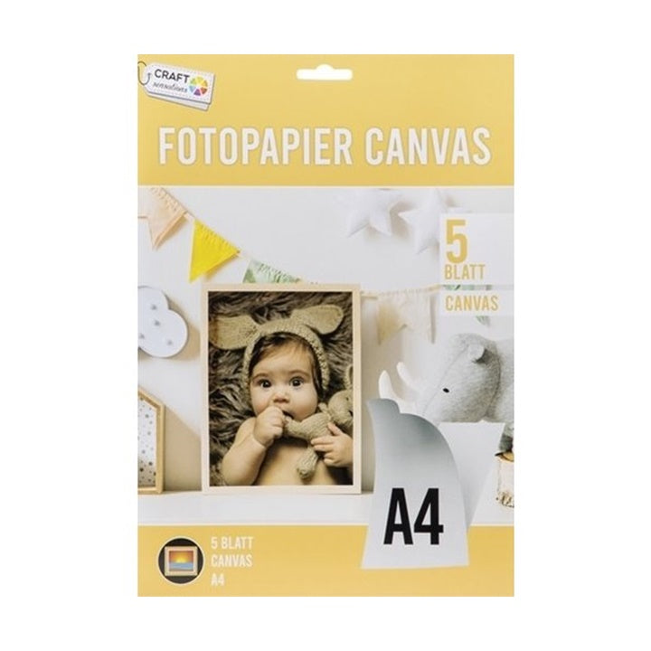 Tela di carta fotografica Craft Sensation 5 pezzi