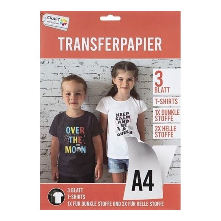 Carta trasferibile Craft Sensations 3 pz