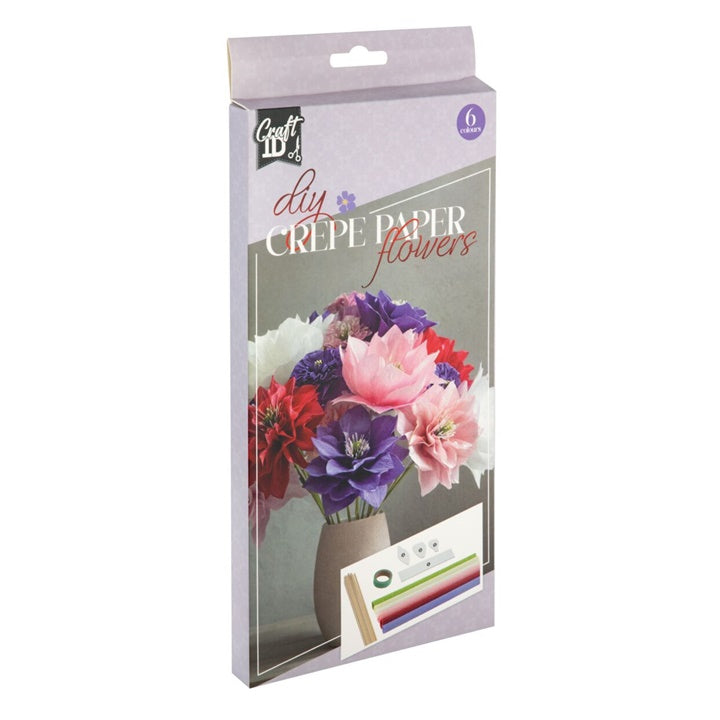 Kit di fiori di carta crespa