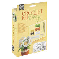 DIY Kit uncinetto vaso di fiori margherita