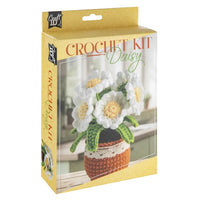DIY Kit uncinetto vaso di fiori margherita