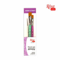 ROSA TALENT Set di pennelli per hobby e artigianato
