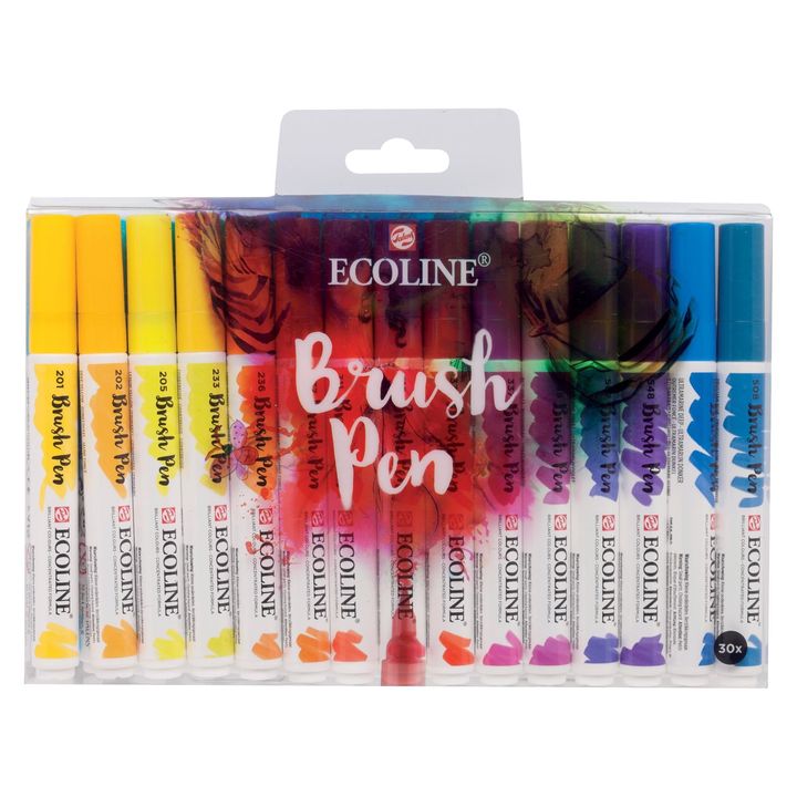 Penne acquerellabili Ecoline Brush Pen