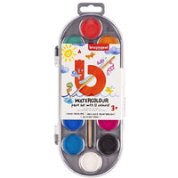 Acquerelli per bambini Bruynzeel Holland / 12 colori