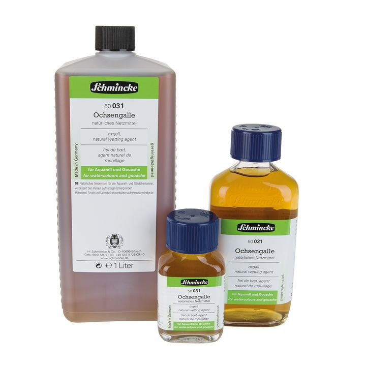 Agente bagnante naturale Schmincke per colori ad acquarello e guazzo