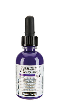Inchiostro acrilico Schmincke AKADEMIE 50 ml | colori diversi – 440 viola brillante