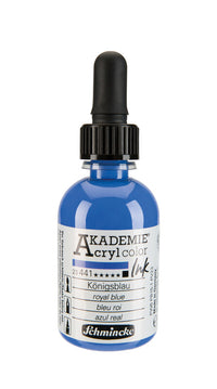 Inchiostro acrilico Schmincke AKADEMIE 50 ml | colori diversi – 441 Blu Reale