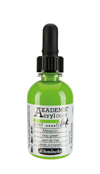 Inchiostro acrilico Schmincke AKADEMIE 50 ml | colori diversi – 557 Verde Maggio