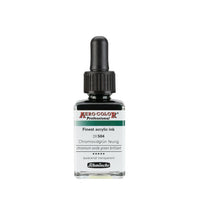 Inchiostro acrilico Schmincke AERO COLOR Professional Standard 28 ml – 504 Verde Brillante di Ossido di Cromo