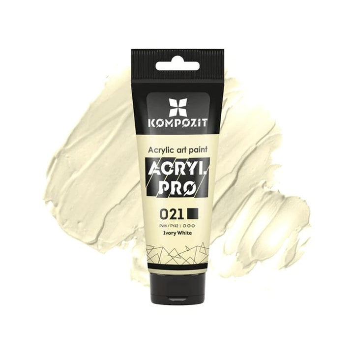 Vernice acrilica ACRYL PRO ART Composite 75 ml – 021 avorio