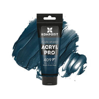 Vernice acrilica ACRYL PRO ART Composite 75 ml – 409 blu-verde ricco