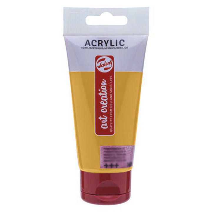 Colori acrilici ArtCreation 200 ml / 24 sfumature – Yellow Ochre