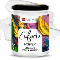 Vernice acrilica ARTMIE EUFORIA 430 ml – 018 bianco titanio