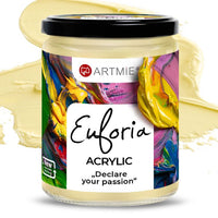Vernice acrilica ARTMIE EUFORIA 430 ml – 107 Giallo intenso napoletano