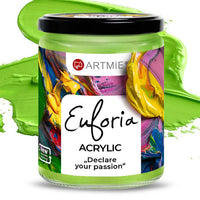 Vernice acrilica ARTMIE EUFORIA 430 ml – 323 giallo-verde
