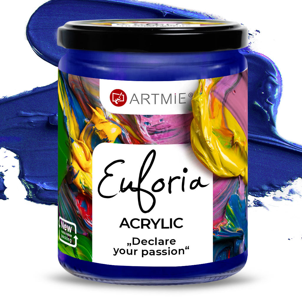 Vernice acrilica ARTMIE EUFORIA 430 ml – 378 blu ftalo