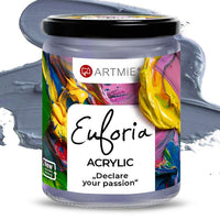 Vernice acrilica ARTMIE EUFORIA 430 ml – 512 blu-grigio