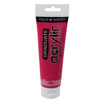 Colori acrilici Daler-Rowney GRADUATE 120 ml – 542 Crimson