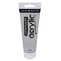 Colori acrilici Daler-Rowney GRADUATE 120 ml – 702 Silver imit