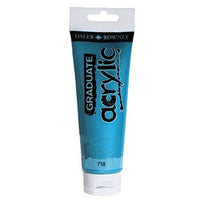 Colori acrilici Daler-Rowney GRADUATE 120 ml – 718 Metallic blue