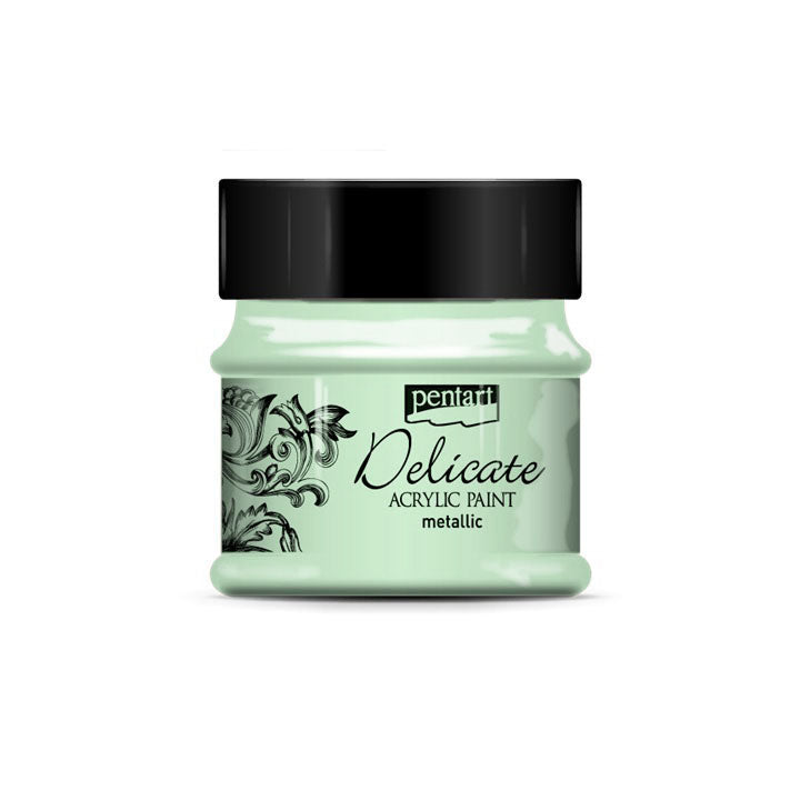 Colori acrilici Delicate metallizzati 50ml – silver