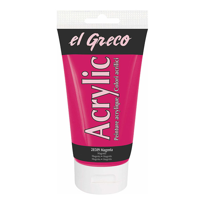 Colore acrilico El Greco 150 ml – Magenta