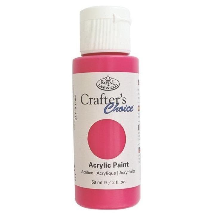Colore acrilico Essentials FLUORESCENTE - 59 ml – Fluorescent Violet Red