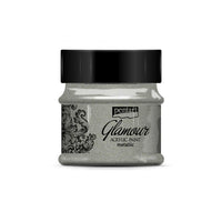 Colori acrilici Glamour metallizzati 50ml – dark silver
