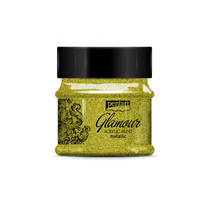 Colori acrilici Glamour metallizzati 50ml – antique gold